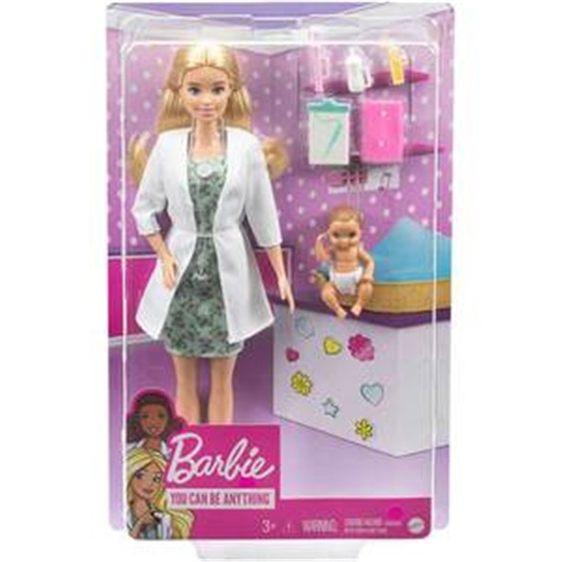 BARBIE PEDIATRA CON BEBE