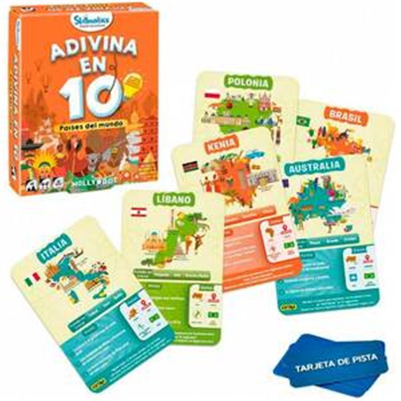 JUEGO ADIVINA EN 10 PAISES MUNDO