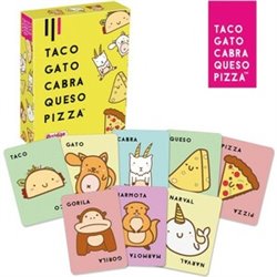 JUEGO TACO GATO CABRA QUESO PIZZA