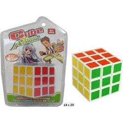 BLISTER CUBO MAGICO COLORES 3X3