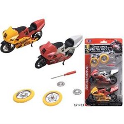 BLISTER 2 MOTOS CON RECAMBIOS RUEDA