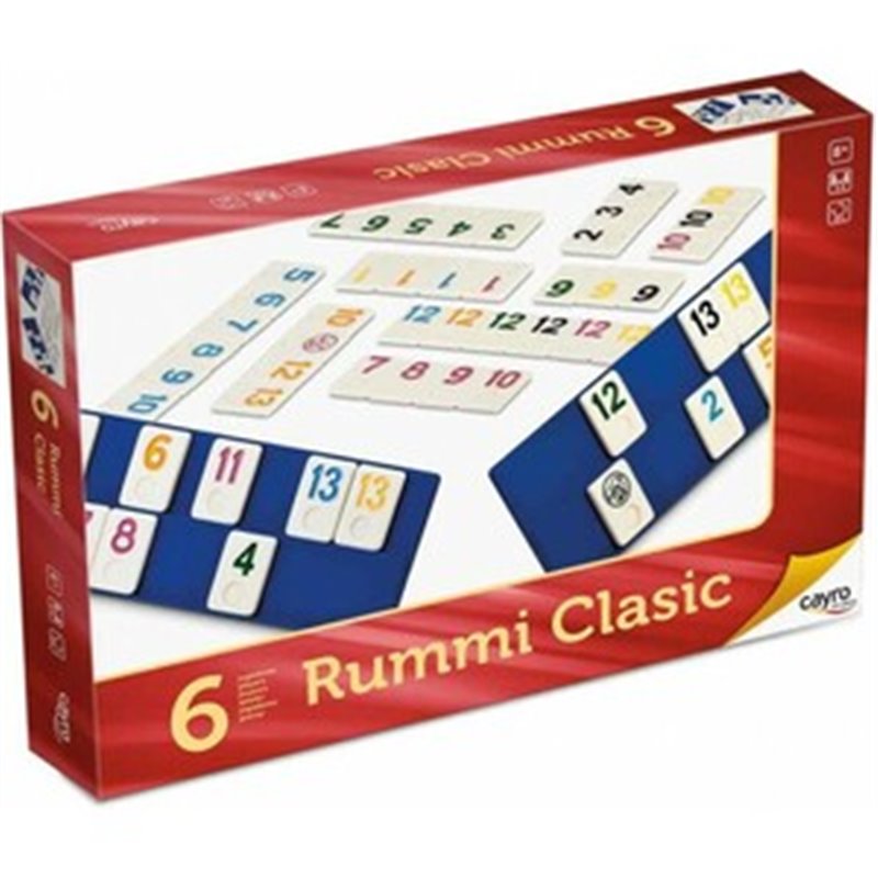 JUEGO RUMMI CLASSIC 6 JUGADORES