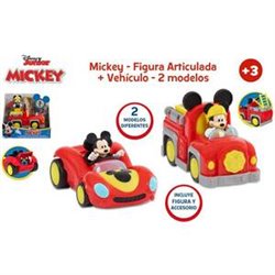 SET DE VEHICULO Y FIGURA MICKEY