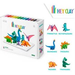 HEY CLAY PLASTILINA DINOSAURIOS 18