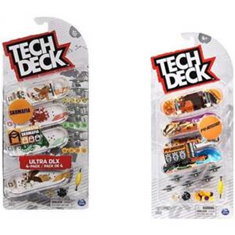 PACK 4 SKATES TECH DECK