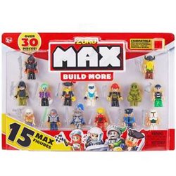 PACK 15 MINIFIGURAS MAX BUILD MORE