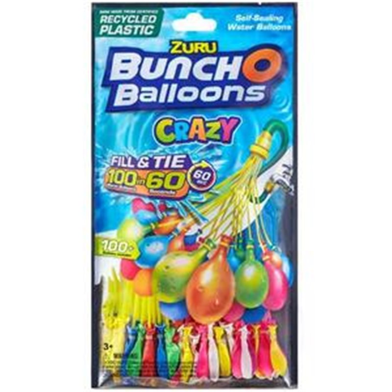 BOLSA 100 BUNCHO BALLOONS CRAZY