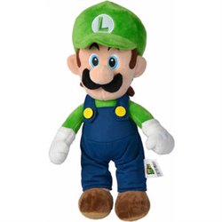 PELUCHE LUIGI SUPER MARIO BROS 30CM