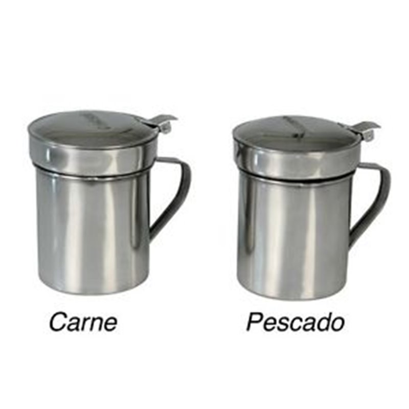 GRASERA ACERO INOX. 500ML - CARNE - PESCADO