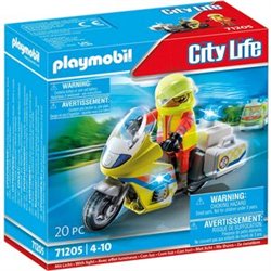 MOTO EMERGENCIAS PLAYMOBIL