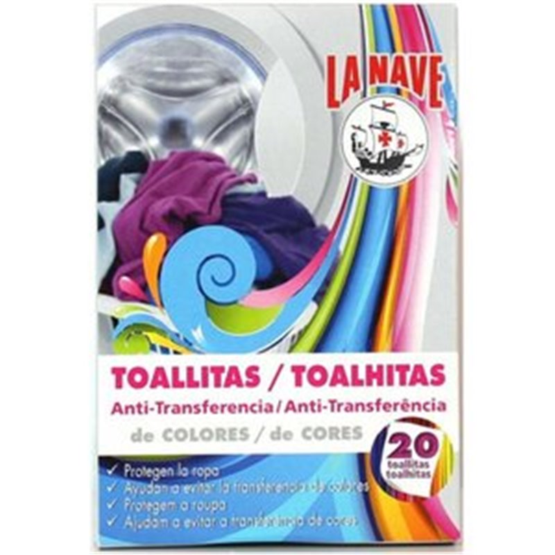 TOALLITAS ANTITRANSFERENCIA DE COLOR