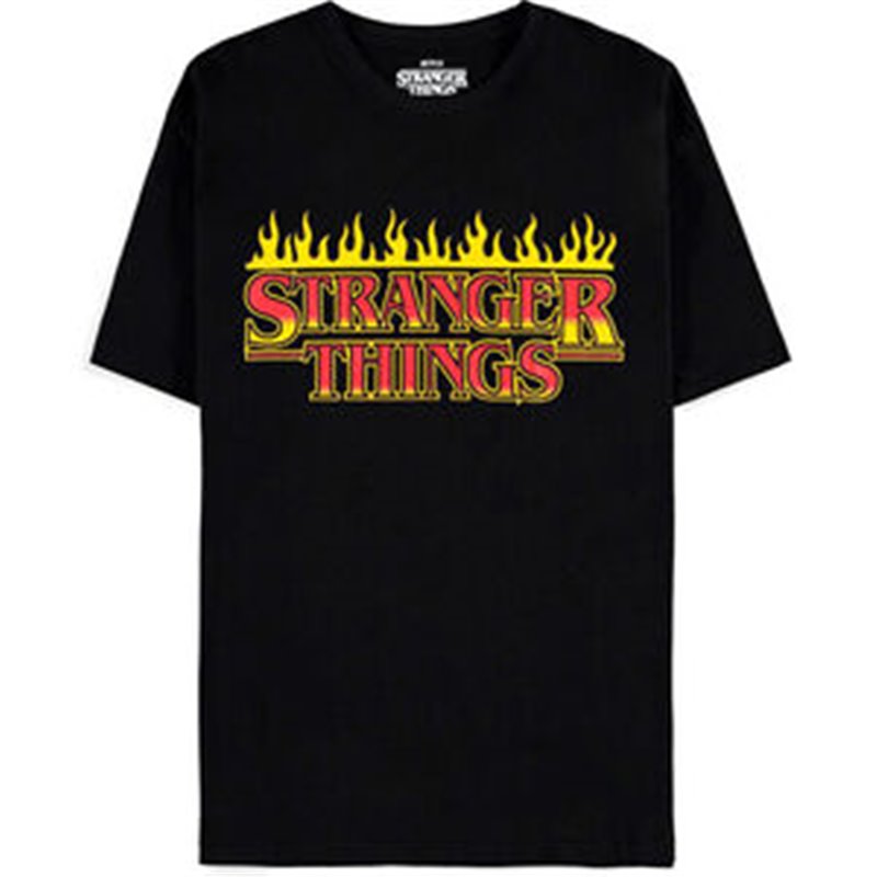 CAMISETA FIRE LOGO STRANGER THINGS