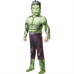 DISFRAZ HULK DELUXE VENGADORES AVENGERS MARVEL INFANTIL