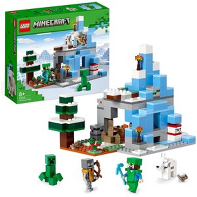 LOS PICOS DE HIELO LEGO MINNECRAFT