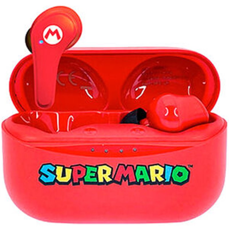 AURICULARES INALAMBRICOS RED SUPER MARIO NINTENDO