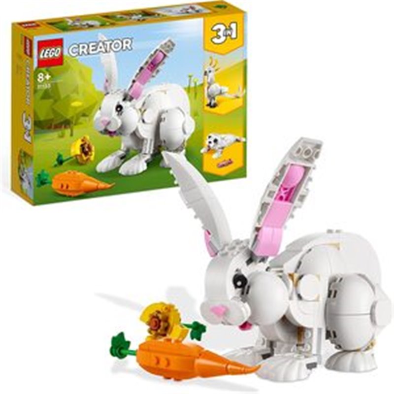 CONEJO BLANCO LEGO CREATOR