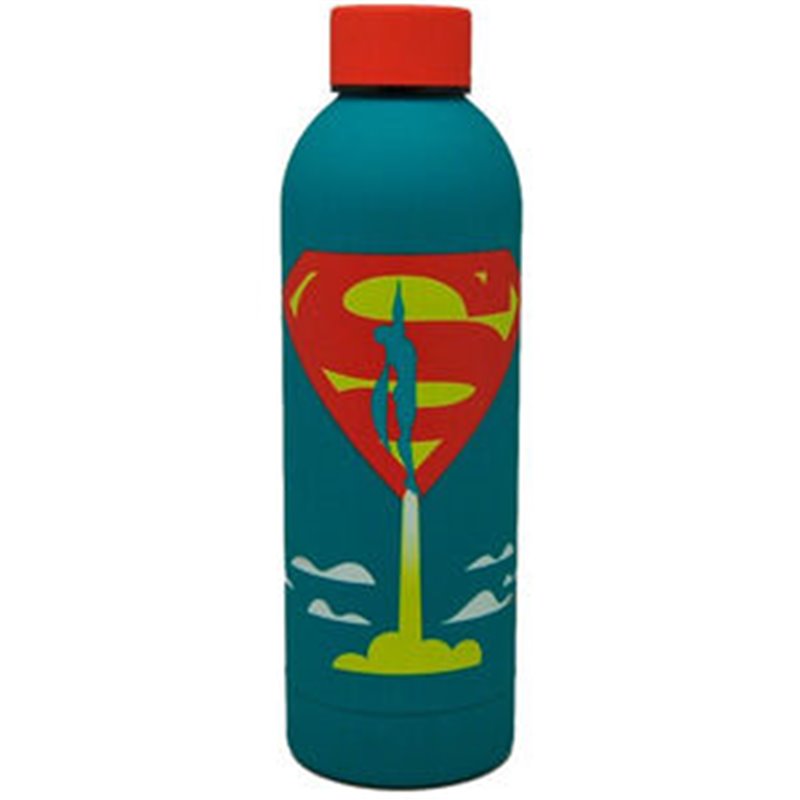 BOTELLA ACERO INOXIDABLE SUPERMAN DC COMICS 700ML