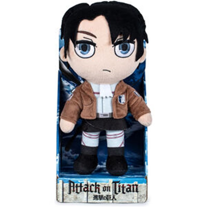 PELUCHE LEVI ATTACK ON TITAN 27CM