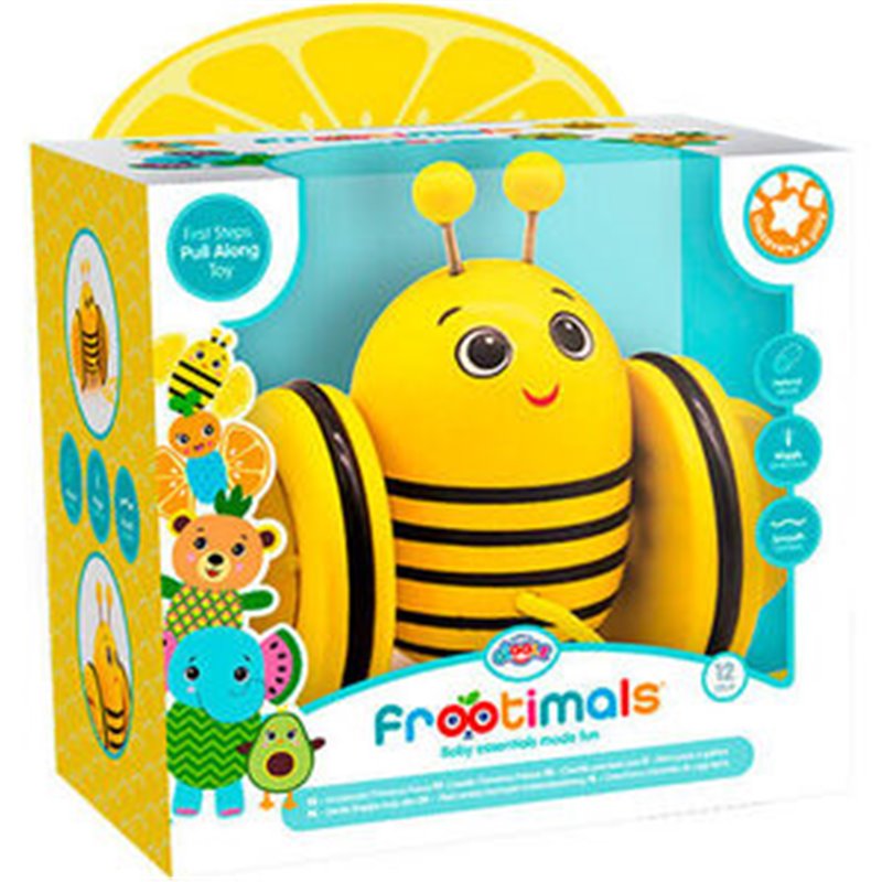 ARRASTRADOR PRIMEROS PASOS MADERA BIZZY LEMONBEE FROOTIMALS