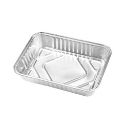 BANDEJA RECTANGULAR x4 ALUMINO 187x134x33mm