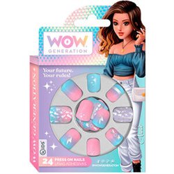 BLISTER SET UÑAS ADHESIVAS WOW GENERATION