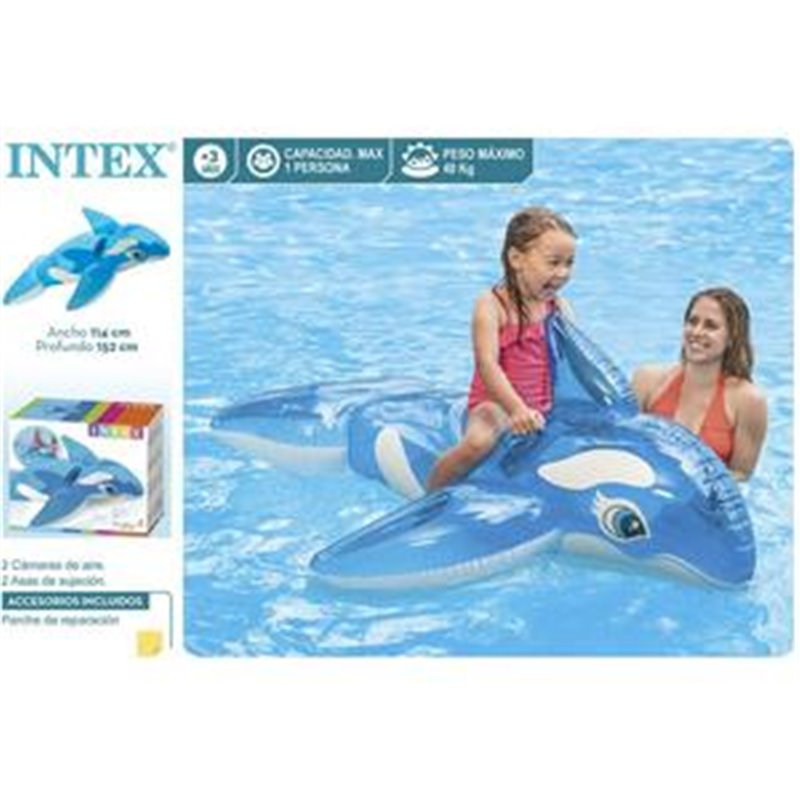 FIGURA BALLENA HINCHABLE 152X114CM