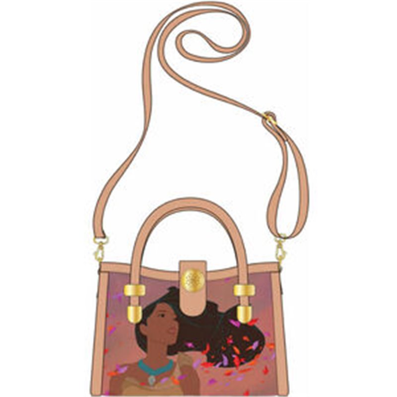 BOLSO BANDOLERA POHACONTAS DISNEY LOUNGEFLY