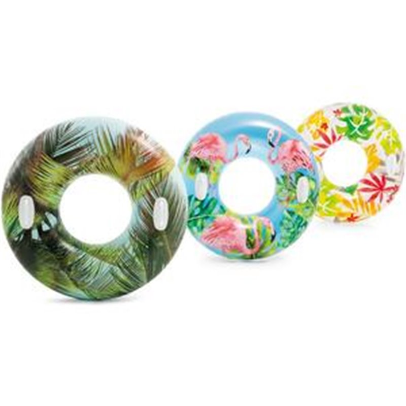 CIRCULAR HINCHABLE TROPICAL 97 CM.