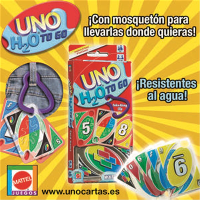 JUEGO UNO H2O TO GO SPORT