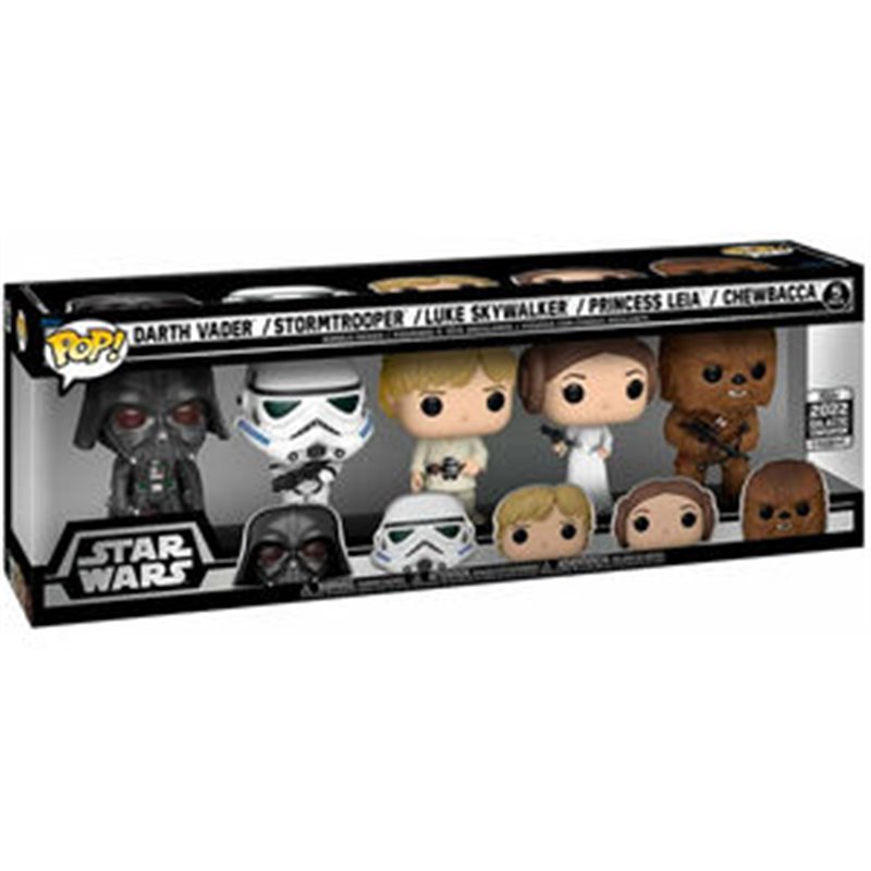 BLISTER 5 FIGURAS POP STAR WARS CLASSICS EXCLUSIVE