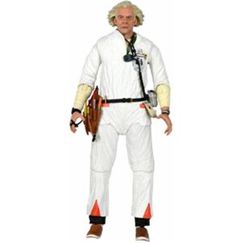 FIGURA ACTION ULTIMATE DOC BROWN REGRESO AL FUTURO 1985 18CM