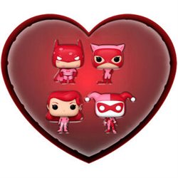 CAJA METALICA 4 POCKET POP DC COMICS SAN VALENTIN