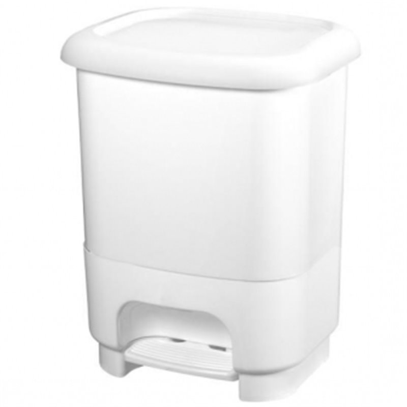 CUBO PEDAL 10L BLANCO