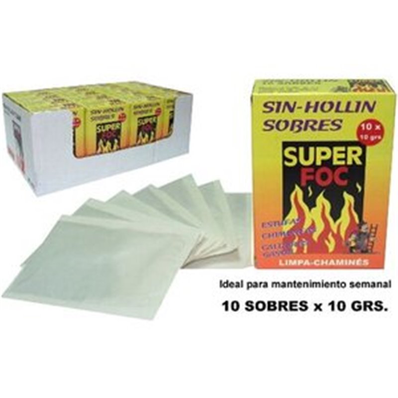 SOBRES ANTIHOLLIN ESTUFAS X 10UND. 10GRS.