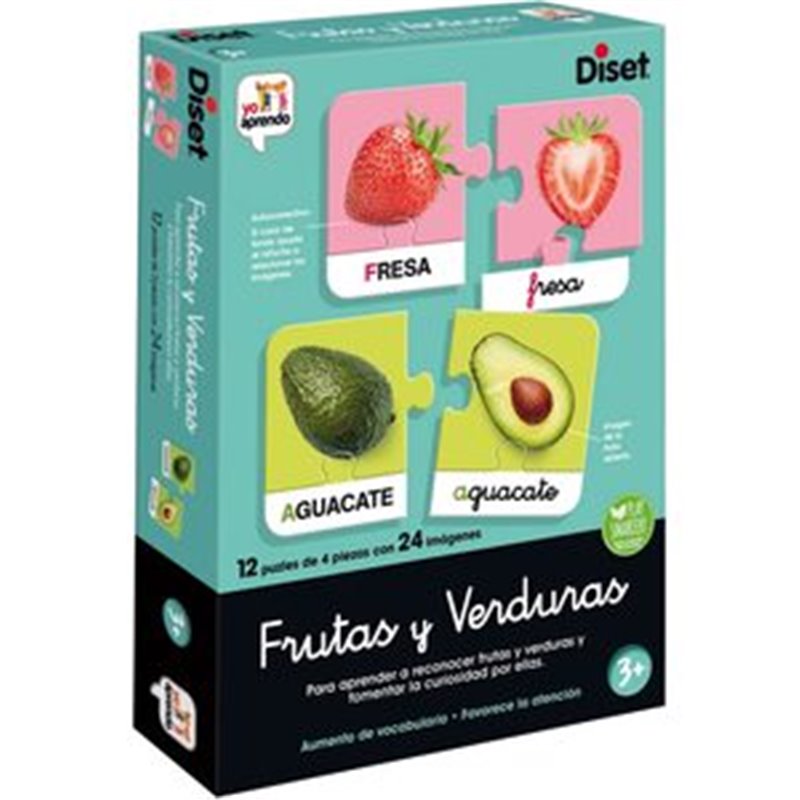 JUEGO YO APRENDO FRUTAS Y VERDURAS