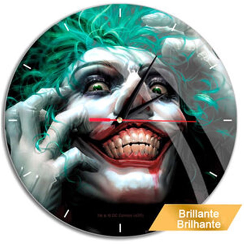 RELOJ PARED JOKER SUICIDE SQUAD DC COMICS