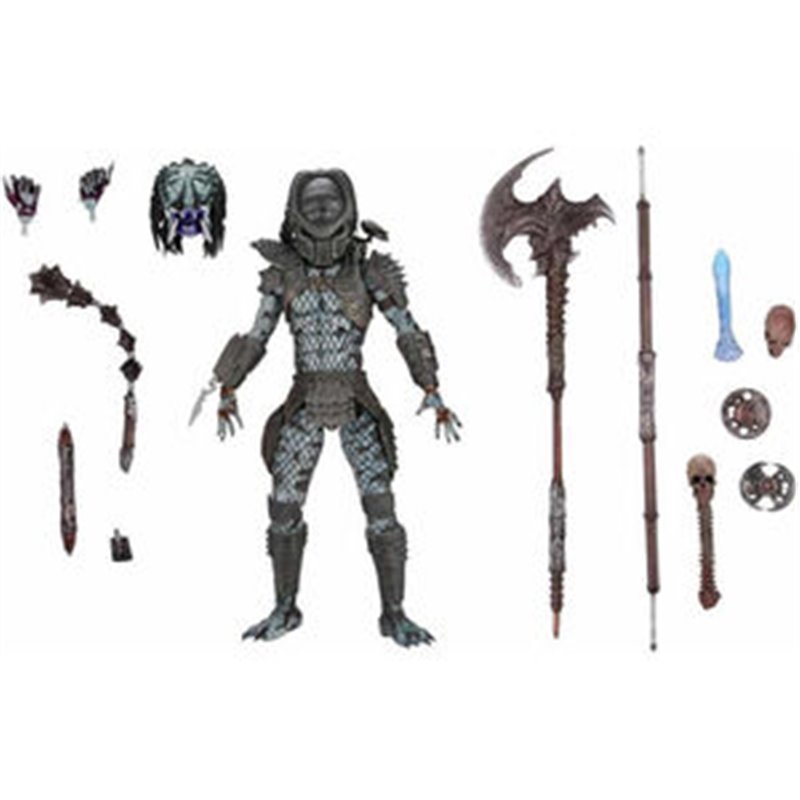 FIGURA ULTIMATE WARRIOR PREDATOR - PREDATOR 2 20CM