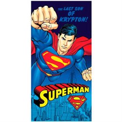 TOALLA SUPERMAN DC COMICS MICROFIBRA