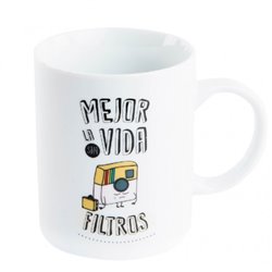 Taza Mejor la vida sin filtros