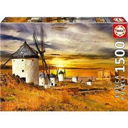 PUZZLE 1500 PIEZAS. MOLINOS DE VIENTO