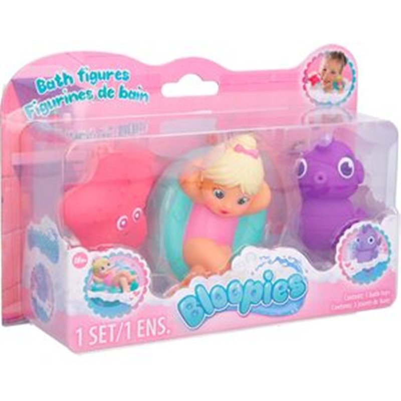 PACK 3 FIGURAS BAÑO BLOOPIES