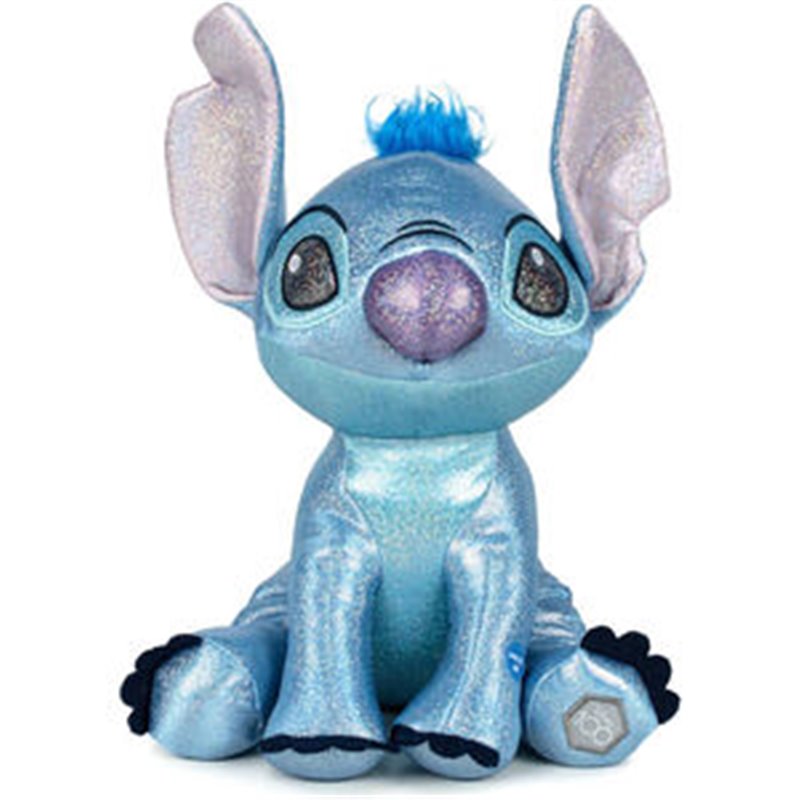 PELUCHE STITCH GLITTER 100TH ANNIVERSARY DISNEY 28CM