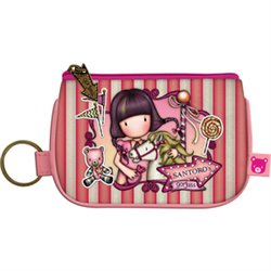 MONEDERO LLAVERO CON CREMALLERA GORJUSS™ FAIRGROUND "CAROUSEL"