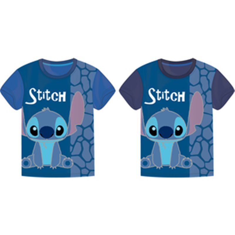 CAMISETAS SURT. 2 DISEÑOS 3-8 AÑOS STITCH