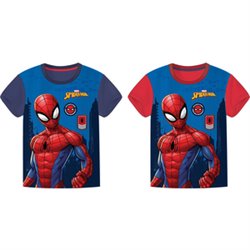 CAMISETAS SURT. 2 DISEÑOS 3-8 AÑOS SPIDER-MAN "HERO"