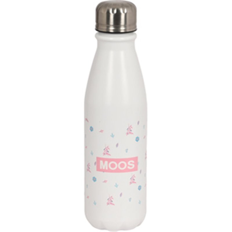 BOTELLA METALICA 500ML MOOS "GARDEN"