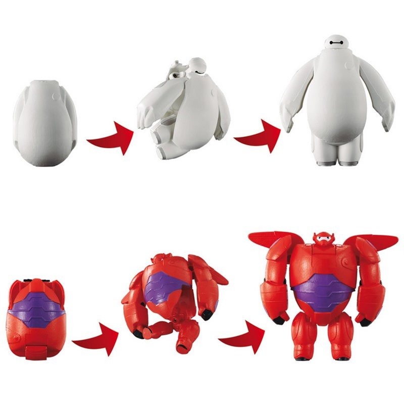 HATCH N HEROES FIGURAS BIG HERO 6 SURTIDAS