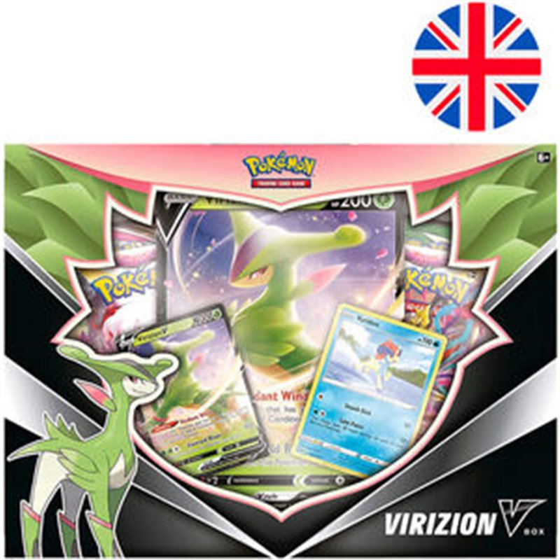 BLISTER JUEGO CARTAS COLECCINABLES VIRIZION VSTAR POKEMON INGLES