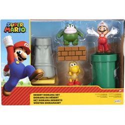 BLISTER DIORAMA DESERT SUPER MARIO BROS 6CM