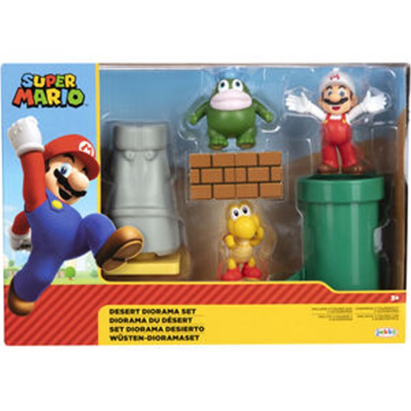 BLISTER DIORAMA DESERT SUPER MARIO BROS 6CM